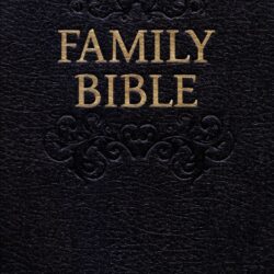Family Heirloom Bible – King James Version